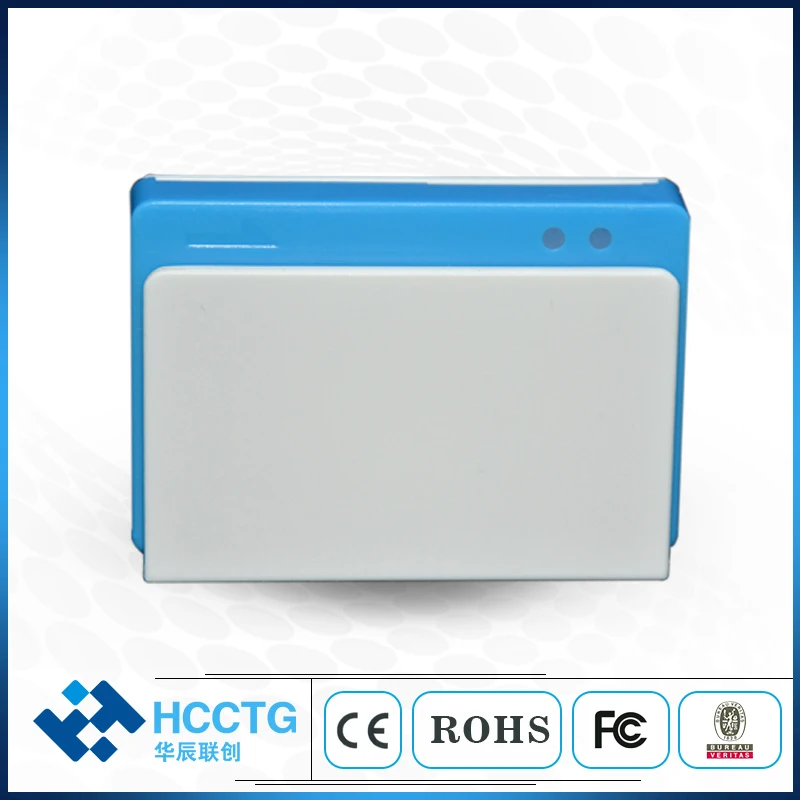 

Bluetooth 3 in 1 Card Reader Combo MSR Smart Card Reader, MSR Swipe Reader, NFC Contactless + Contact IC Chip Card Reader/Writer