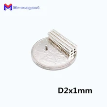 Магнит 300 шт. 2×1 мм магнит 2 мм x 1 mmSuper крепко прилипающий 2×1 магниты, D2x1 постоянный неодимовый магнит 2 мм * 1 мм, 2*1 мм