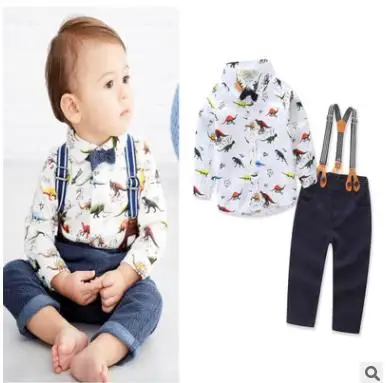 suspender dress baby boy