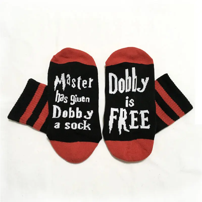 Женские забавные носки Dobby с буквенным принтом, милые осенне-весенние забавные носки Meia, Новое поступление, Chaussette Femme, зимние теплые носки Meias - Цвет: Model 6