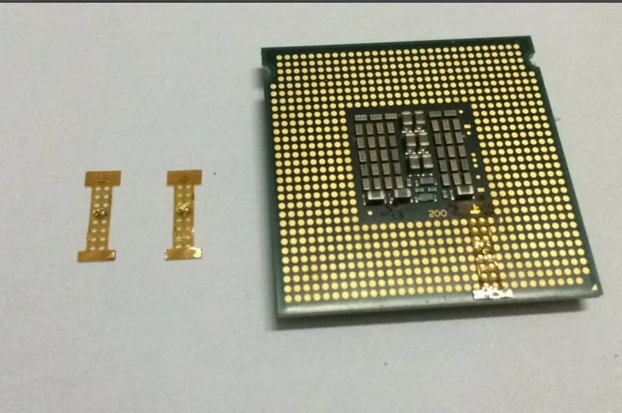 2 шт. адаптер LGA 771 Turn 775, 771-775 стикер(lga771 к lga775) Адаптер для XEONS cpu X5460 E5450 e5440 x5472 x5482 адаптер