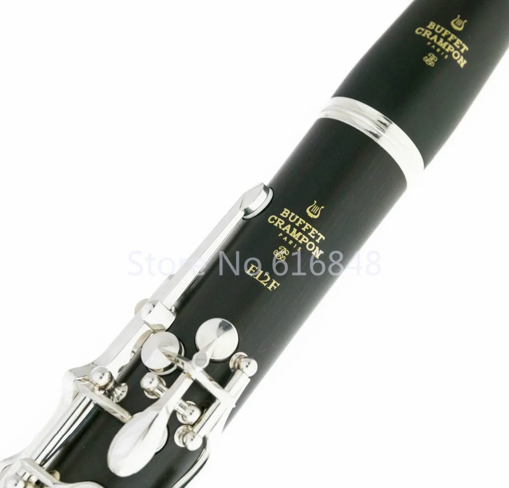 Buffet Crampon E12F Professional Wood / Bakelite Tube Bb Clarinet High Quality Musical Instruments Clarinet With Case