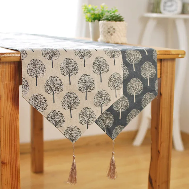 japanese style table traditional japanese style table runner elegant cotton linen tablecloth with tassel colors tea plant printed decorative japanese style table traditional japanese style table runner elegant cotton linen tablecloth with tassel colors tea plant printed decorative