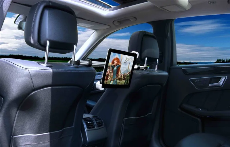 2016 автомобильное заднее сиденье подголовник держатель для iPad 2 3/4 Air 5 6 ipad mini 1/2/3 AIR