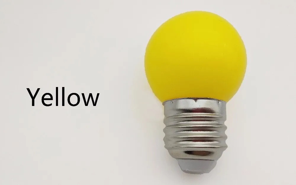 yellow bulb