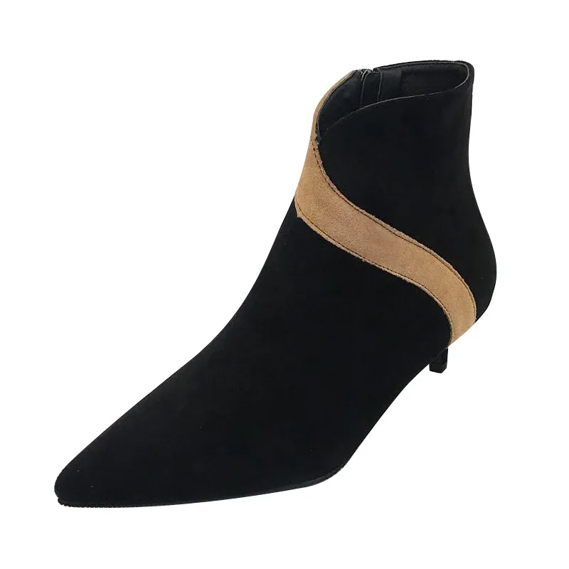 

Small Boots Women's Boots Spring And Autumn New 2018 Thin Winter High Heels Pointed Wild Sexy Thin With Thin Boots