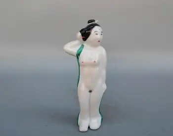 

Ceramic standing Naked beauty girl statue