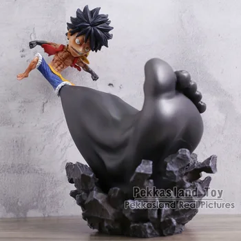 

Anime One Piece Monkey D Luffy Gear Third Big Foot Ver. 1/8 Scale PVC Figure Collectible Model Toy 24cm