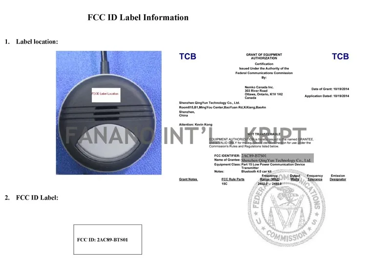 Kript 2-го поколения Bluetooth автомобильный комплект громкой связи можно подключить два мобильных телефона Поддержка APTX