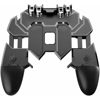

New Six Finger Game Controller Joystick Gamepad Stainless Steel GamePad for PUBG AK66
