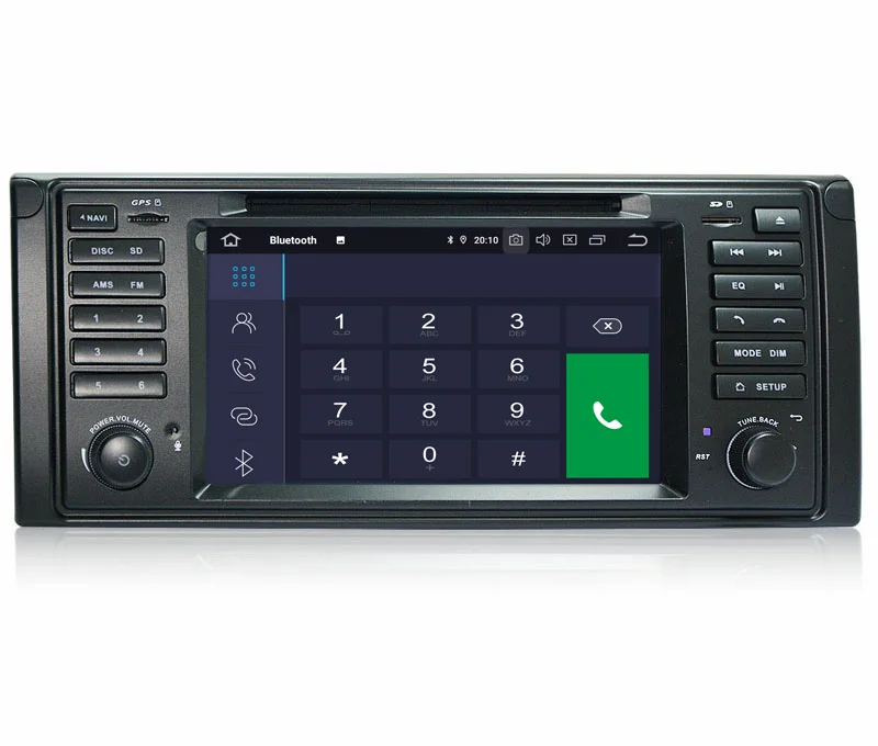 Best COIKA Android 9.0 System Car Head Unit For BMW 5 Series E53 X5 E53 GPS Navi Mirror Stereo WIFI Google 1080P Video SWC BT 4