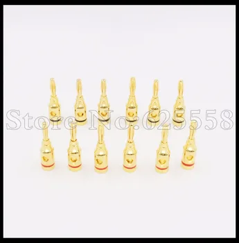 

Wholesale 24pcs Banana Plugs Musical Audio Speaker Wire Cable Connector