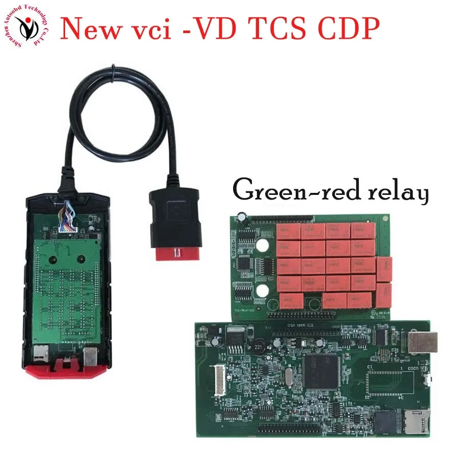 R3 с keygen/2016R0 VD TCS CDP pro+ Полное покрытие корпуса двойная плата PCB для автомобилей и грузовиков универсальный 3 в 1 Авто диагностический инструмент - Цвет: V9.0 PCB No BT