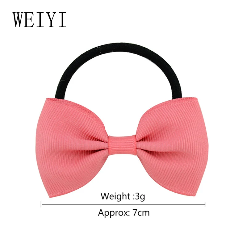 

Children Girls Bowknot Hair Loop Solid Colors Baby Headdress Handmade Exquisite Production Fashion Style Bowknot Hair Loop 703