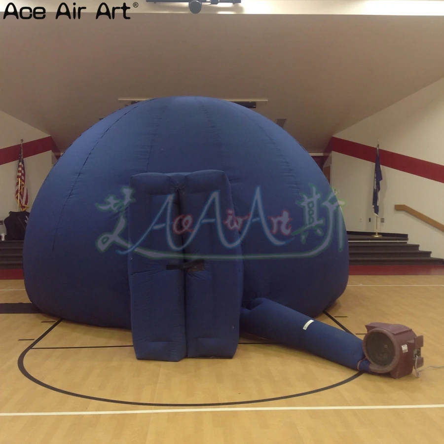  Mini portable science discovery inflatable planetarium domedigital stargazing inflatable dome tent 