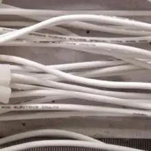 500 шт. mr16 патрон с 2,0 разъем провода для лампочки