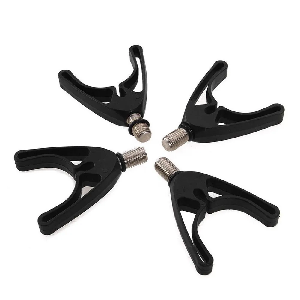 Image Free Shipping 4pcs Fishing Rod Holder Mount Tackle Gripper Rest Thread Fishing Pole ISP