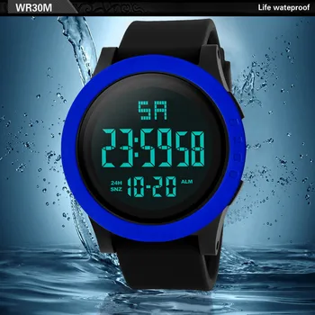 

Fashion Men's LED Waterproof Digital Quartz Military Luxury Sport Date Watches Electronic Watch digital Watch fashion gif Men's