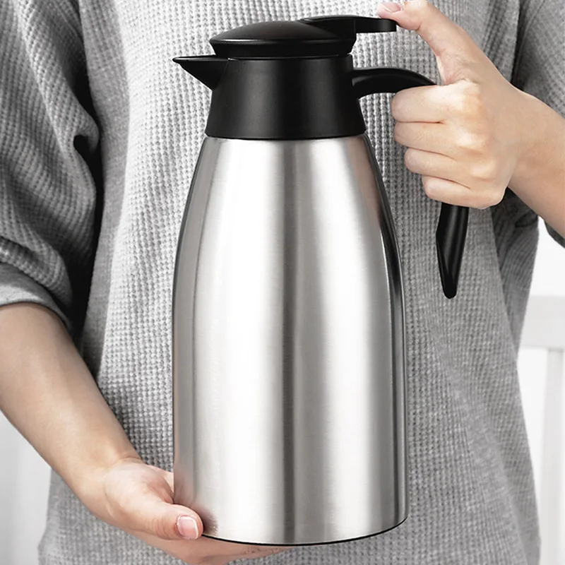

stainless steel insulation and cold kettle Large capacity home daily 24-hour kettle Thermos bottle Coffee Pot Vacuum tea bottle
