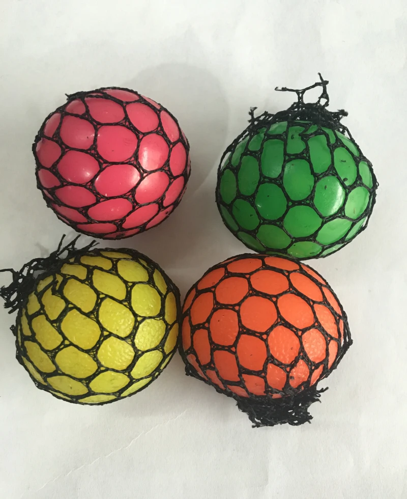 

1PC Anti Stress Face Reliever Grape Ball Autism Mood Squeeze Relief Healthy Toy Ball