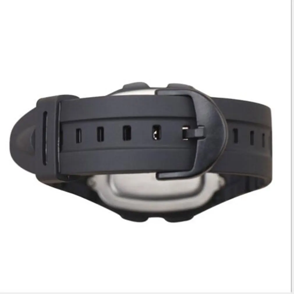 

Silicone Watch Band Stainless Steel Pin Buckle Replacement Watchband for Casio W-96H Men Strap Watchband Bracelets Only Black