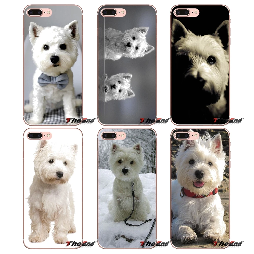 

For Samsung Galaxy J1 J2 J3 J5 J7 A3 A5 A7 2015 2016 2017 J530 J730 Fundas Coque I Love My Westie dog puppies Pug Soft Case