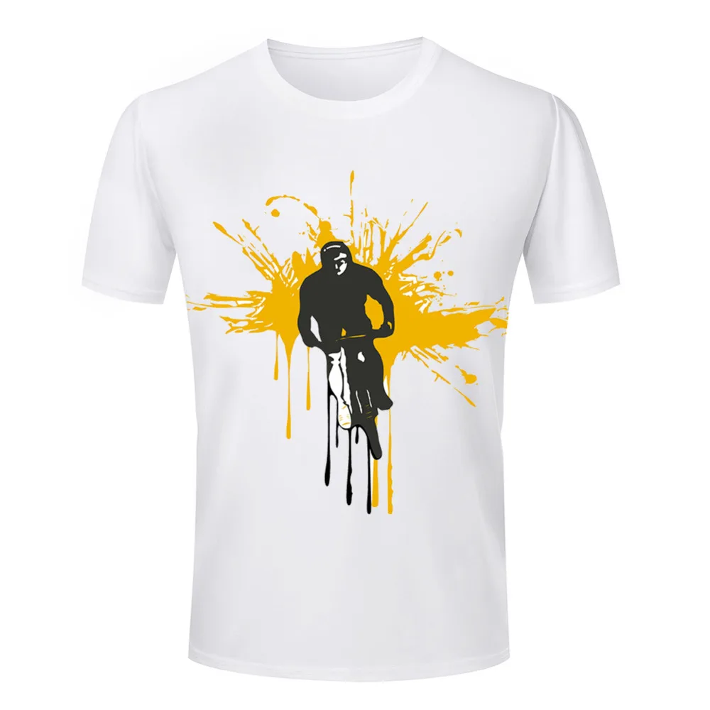 Fashion Hot Sale T-shirt 3d printing Men's Round Neck Short Sleeve Top Latest Males Clothing | Мужская одежда