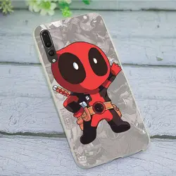 Чехол для телефона для Huawei Mate 10 Lite 20 P8 P20 Pro P10 P9 Mini P Smart Deadpool