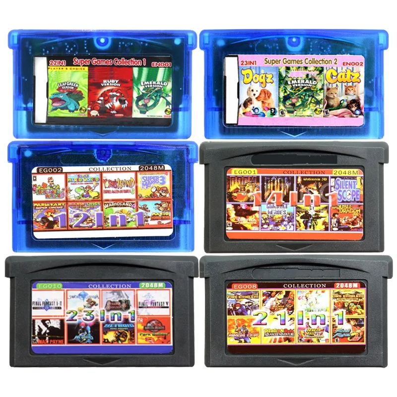 

32 Bit Video Game Cartridge Console Card Collection English Language the First Edition