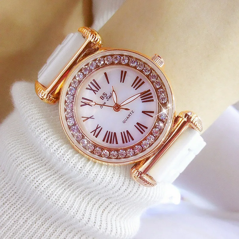 

2017 Women Watches New Quartz Watch Luxury Diamond Top Brand Dress Watches Ladies Wristwatch Relogios Femininos saat ZDJ030