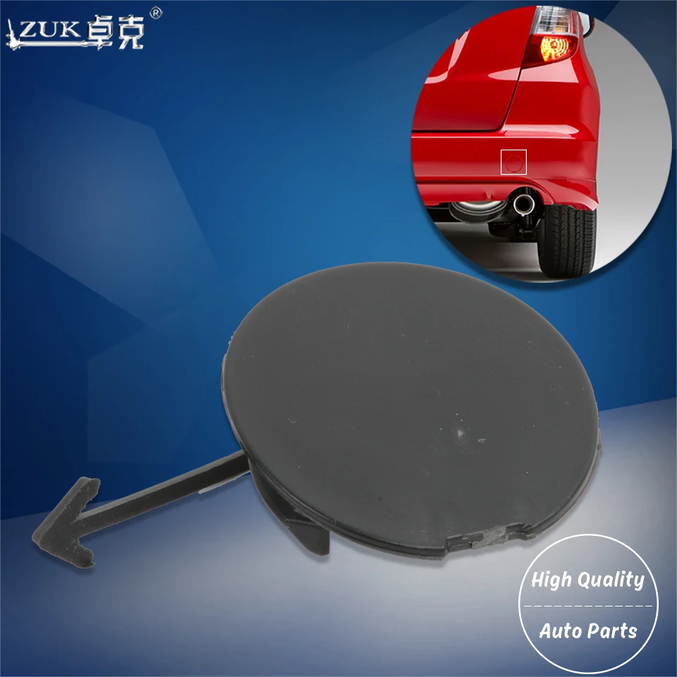 ZUK Rear Bumper Towing Hook Cover Cap For HONDA FIT JAZZ 2009 2010 2011