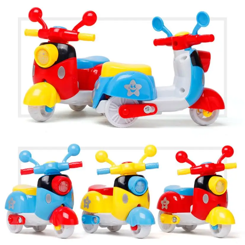 Mini Motorcycle Toy Pull Back Diecast Motorcycle Early Model