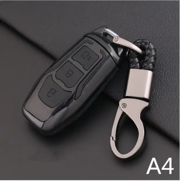 Авто Fob Smart Remote 3 4 чехол из углеродного волокна для стайлинга автомобиля