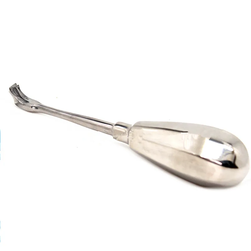 

1Pcs Dental Crown Spreader Drill Dental Restoration Forcep Metal Handle Non-Slip Dental Root Elevator Cross Broken Crown Remove