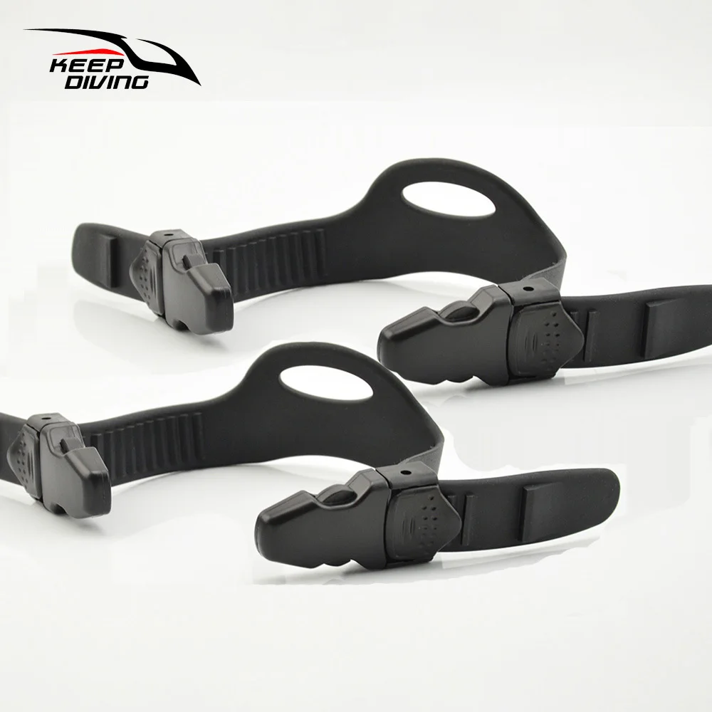 1 Pair KEEP DIVING Adjustable Scuba Diving Fins Accessories Swimming