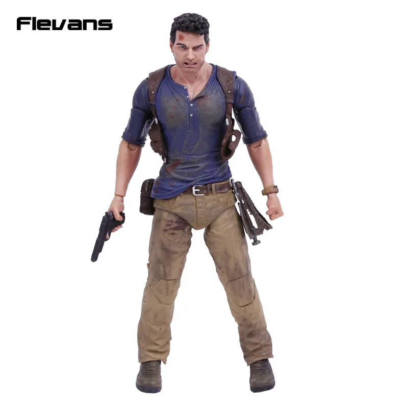 ФОТО NECA Uncharted 4 A thief's end NATHAN DRAKE Ultimate Edition Action Figure Collectible Model Toy 7