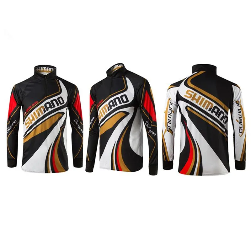 2018 new Fishing Shirt Long Sleeve Quick-drying UV Breathable Professional Hiking Cycling Fishing Clothes Sport Fishing Clothes