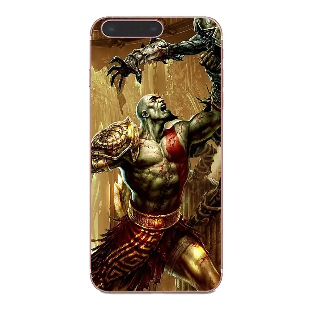 Чехлы из ТПУ для Samsung Galaxy Note 5 8 9 S3 S4 S5 S6 S7 S8 S9 S10 mini Edge Plus Lite God Of War Kratos|Чехлы-накладки| |