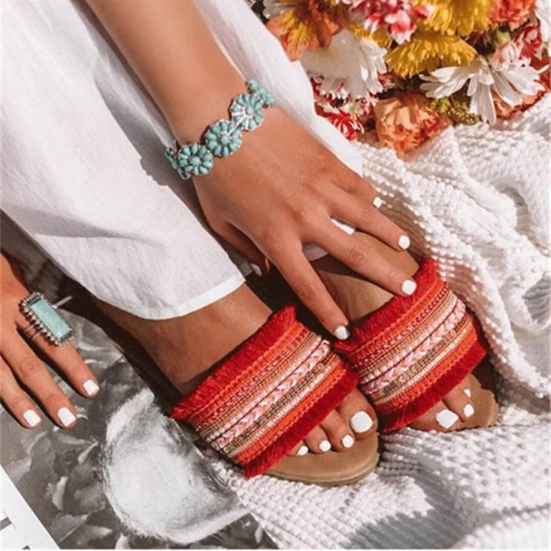 Женские летние шлепанцы; zapatos de mujer chanclas mujer; повседневные женские туфли на плоской подошве; женские шлепанцы; MAZIAO