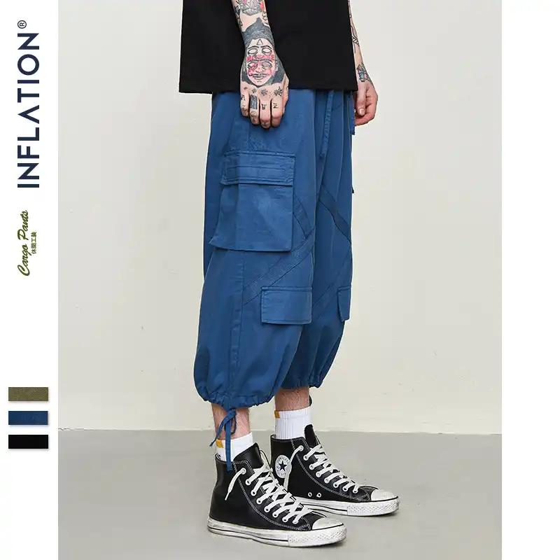 baggy fit trousers