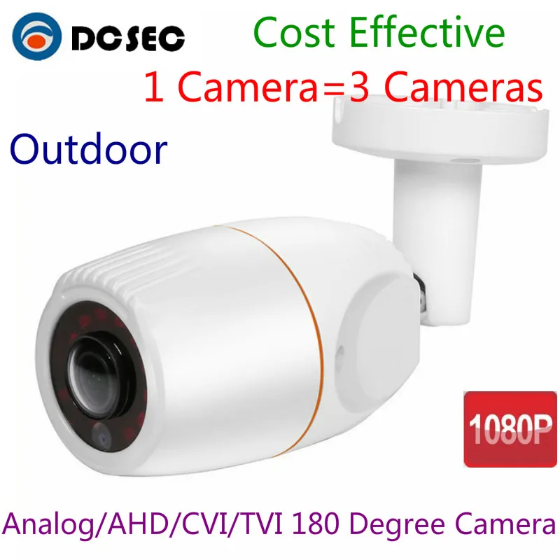 Full HD 1080P AHD Fisheye 180 Degree Wided CCTV Security Camera night vision US