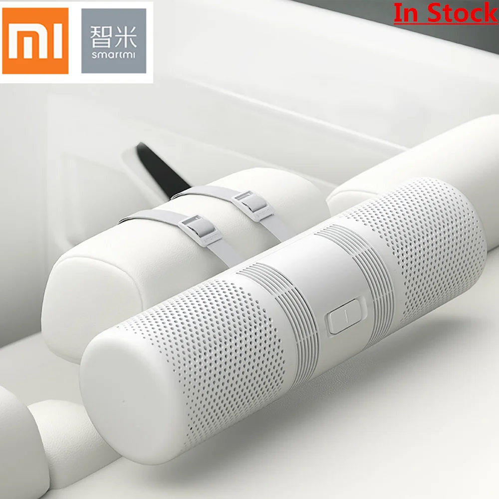 

Original Xiaomi Smartmi Double Fans Car Air Cleaner Freshener Health Smart Purifier 70m3/H Purifying PM 2.5 Detector Purifier
