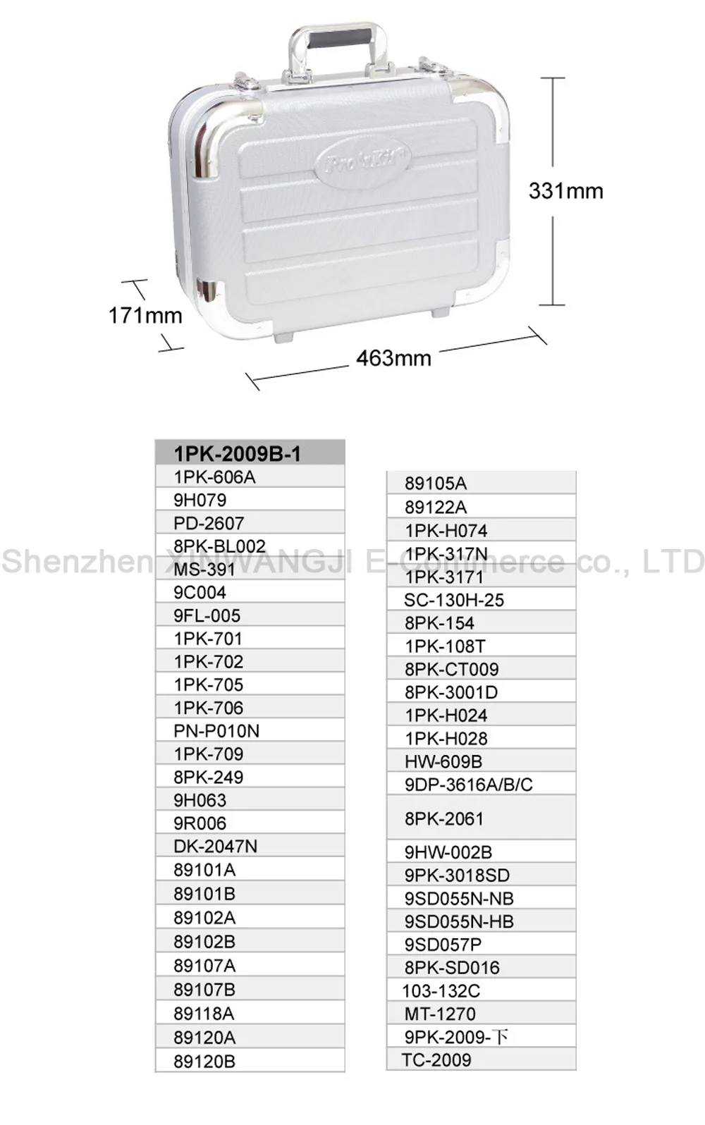 Pro'skit 1PK-2009B-1 ABS профессиональное обслуживание электрика инструменты Группа многофункциональная комбинированная коробка отвертка плоскогубцы