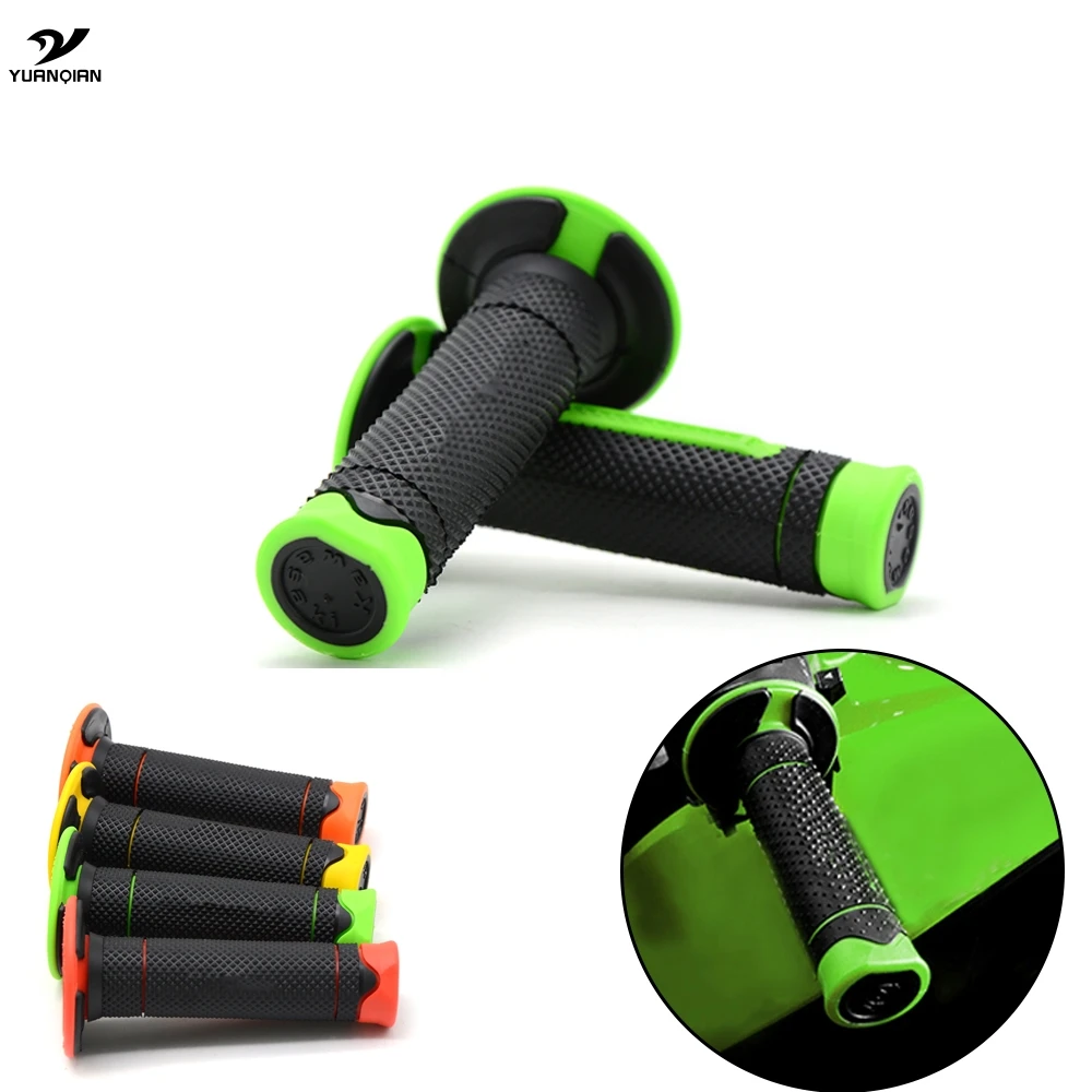 Motorcycle with 22mm 7/8" handlebar grips For Kawasaki Z ZR ZX 125 250 750 750R 750S 800 1000 SX