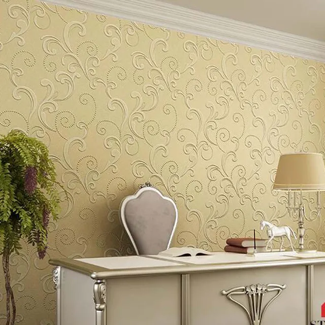 Beige Grau Tapetenbahn 3D Tapeten für Wohnzimmer Schlafzimmer ... Beige Grau Tapetenbahn 3D Tapeten für Wohnzimmer Schlafzimmer ...