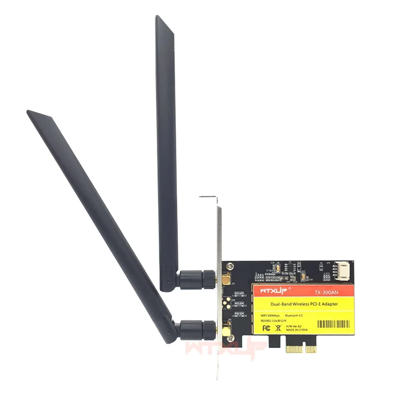 WTXUP беспроводной-AC 7265 802.11ac 867 Мбит/с+ 300 Мбит/с PCI Express Настольный WiFi адаптер Bluetooth 4,0 для Intel 7265AC ПК wifi карта