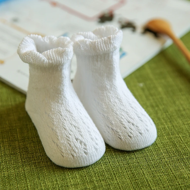 Детские носки, 5 пар, Новое поступление, хлопковая для маленьких девочек носки для детей возрастом от От 0 до 4 лет «унисекс» для новорожденных детей, для мальчиков и девочек дышащие милые короткие носки