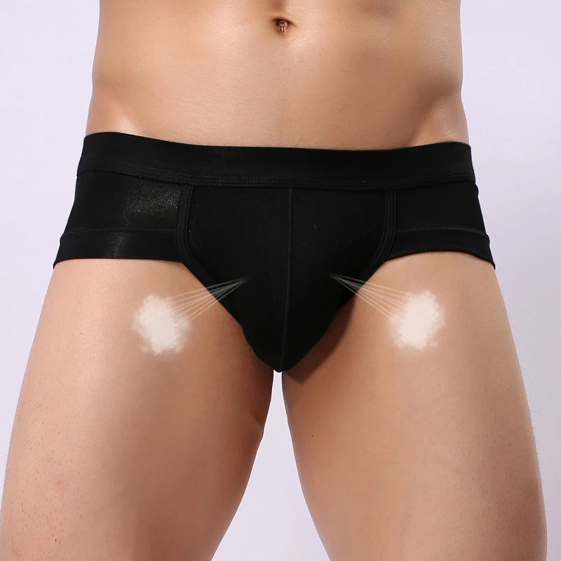 

DEWVKV Underwear Men Briefs Sexy Gay Breathable Brief Underpants Modal Comfortable Underwear Shorts Male Panties ZMQ