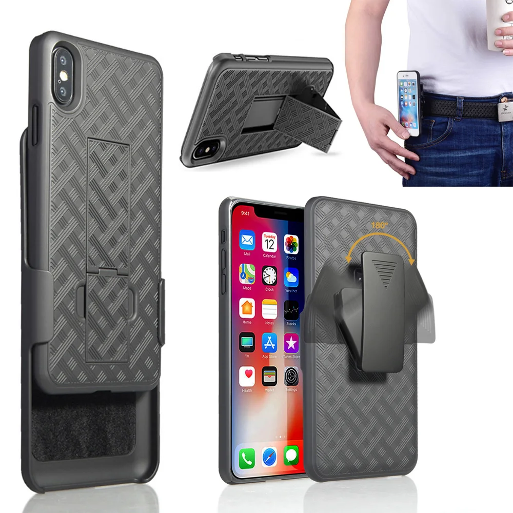 

Waist Belt Clip Case Holder Running Sport Cover For iPhone X Xs Max 7 8 Plus 11 Pro Max Samsung Galaxy S9 S10 5G S10e Note10+