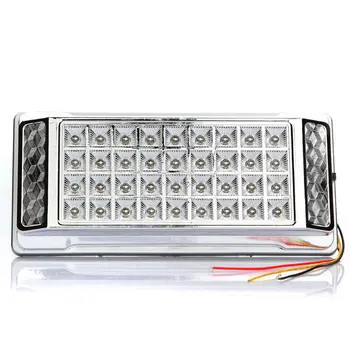 

TOYL White 36LED Car Vehicle Dome Ceiling Roof Ceiling Interior Light Lamp 12V Silver